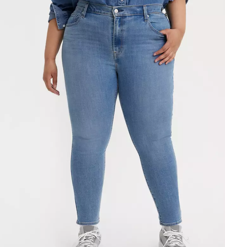 Levi's 721 Plus Hi-Rise Skinny - Lapis Air