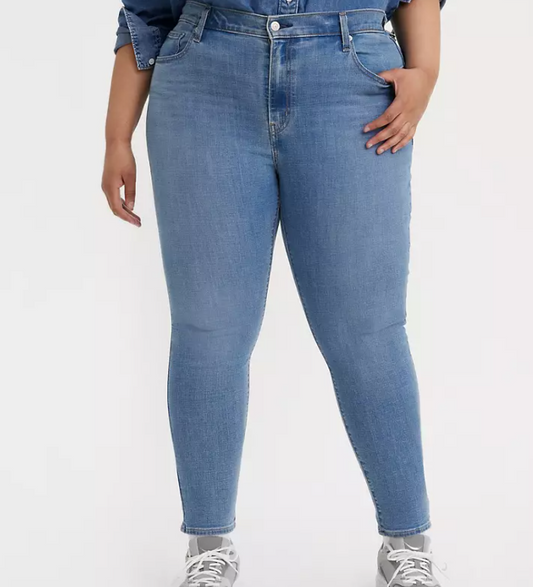 Levi's 721 Plus Hi-Rise Skinny - Lapis Air