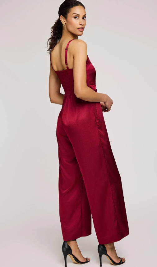 Gentle Fawn Irana Romper - Crimson