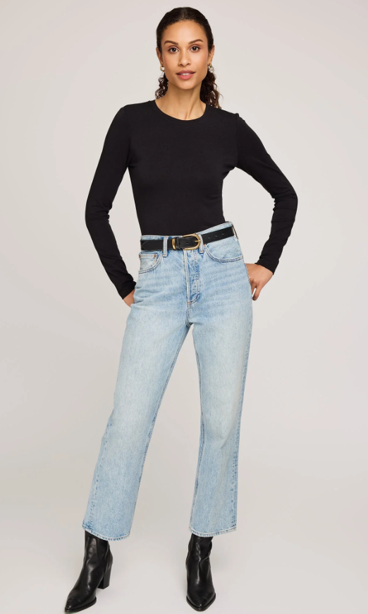 Gentle Fawn Daphne Long Shirt - Heather Grey