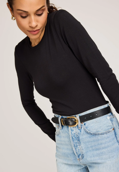 Gentle Fawn Daphne Long Shirt - Heather Grey
