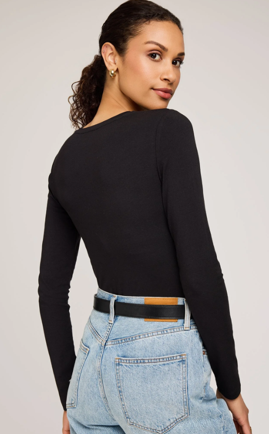 Gentle Fawn Daphne Long Shirt - Heather Grey