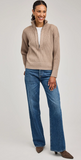 Gentle Fawn Hope Half Zip Sweater - Java