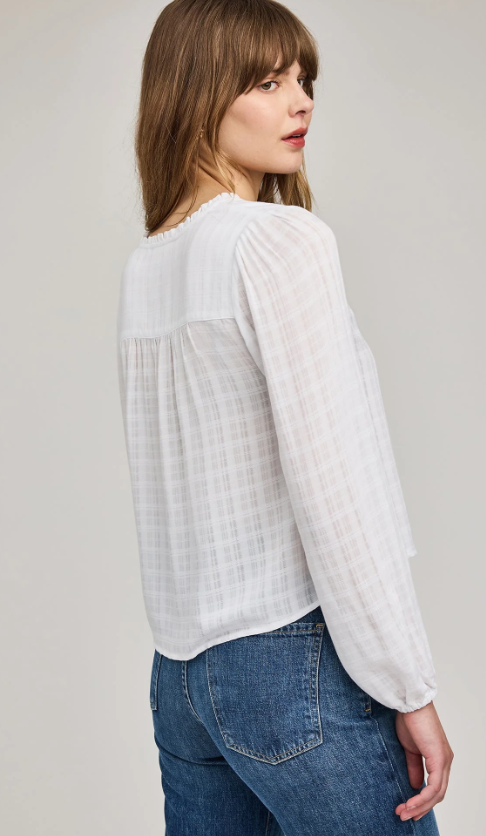Gentle Fawn Vanessa Button Up - White