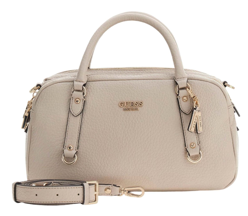 Guess Marsha Box Shoulder Bag - Light Taupe