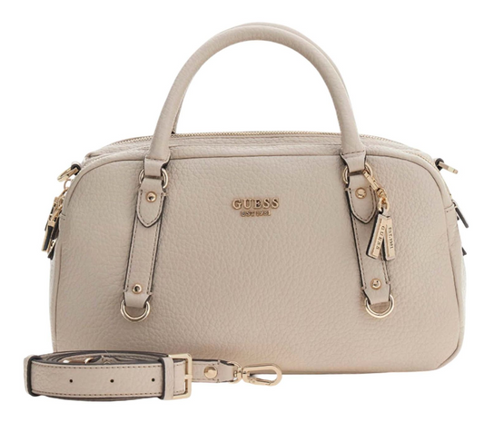 Guess Marsha Box Shoulder Bag - Light Taupe