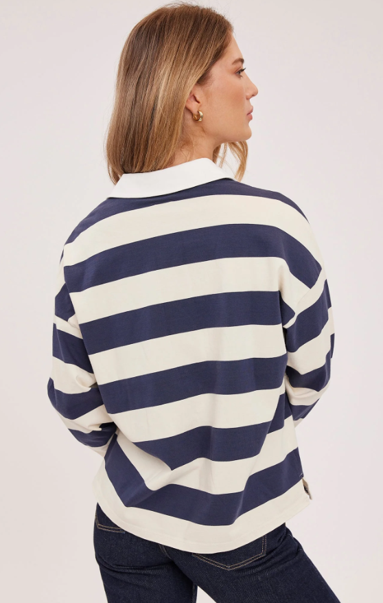 Gentle Fawn Britt Long Sleeve - Navy Stripe