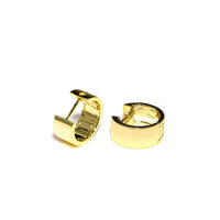 eLiasz and eLLa Brilliant CZ Cuff Hoop Earring - gold