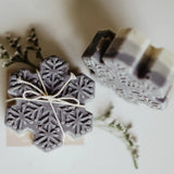 SOAK Bath Co Snowflake Soap Bar