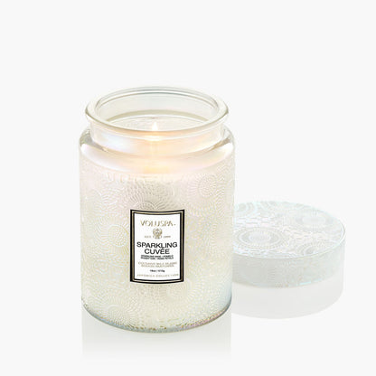 Voluspa Candle Large Jar 18oz - Sparkling Cuvee