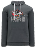Huskies Stronger Together Hoodie - Charcoal
