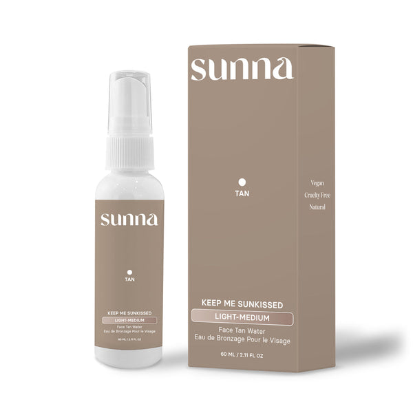 Sunna Tan Face Tan Water - Light/Medium