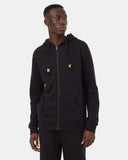 Ten Tree Reynard Zip Hoodie - Meteorite Black