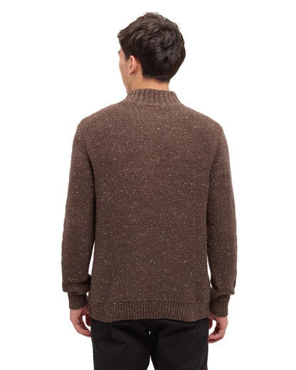 Ten Tree Conrad Fleck Sweater - Cedar Bark Fleck