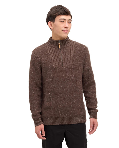 Ten Tree Conrad Fleck Sweater - Cedar Bark Fleck