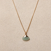 Tish Jewelry Remi Necklace - Adjustable Green Aventurine