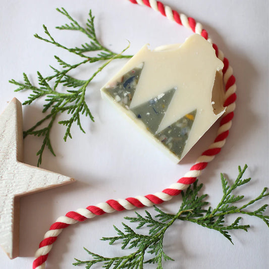 SOAK Bath Co Christmas Tree Soap Bar