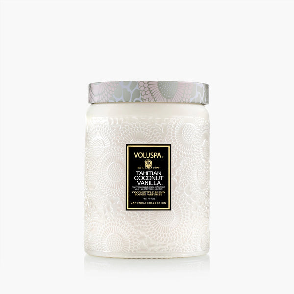 Voluspa Candle 18oz Lg Jar -  Tahitian Coconut