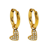 Hackney Nine Virtuous Earrings - Gold