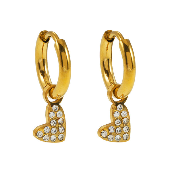 Hackney Nine Virtuous Earrings - Gold
