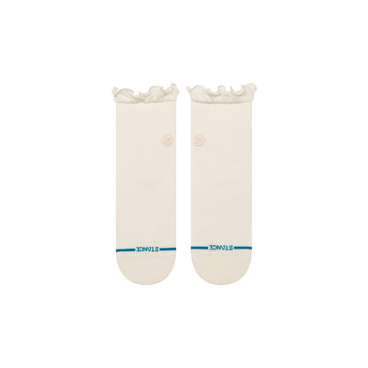 Stance Socks Women's Ruffle Icon QTR - Ivory