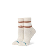 Stance Womens Slub Quarter Socks - Cream