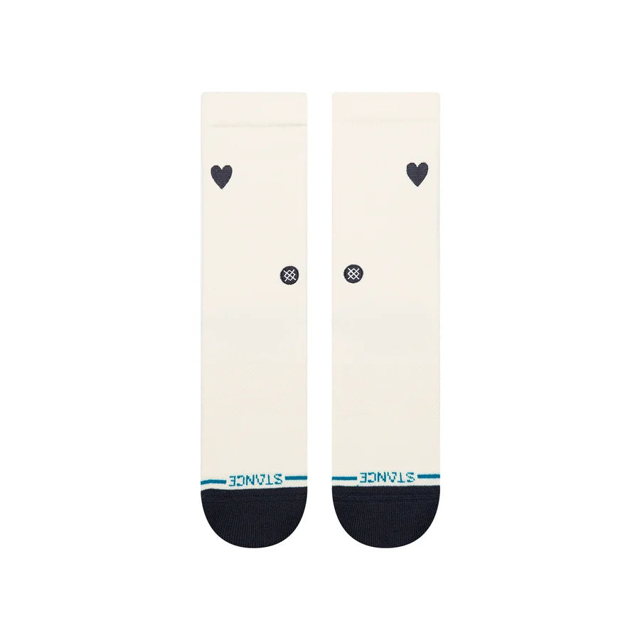 Stance Socks Women Heart Crew - Canvas