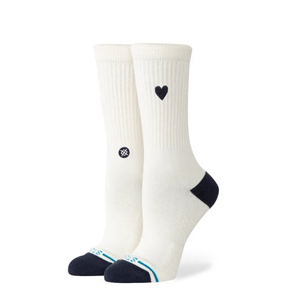 Stance Socks Women Heart Crew - Canvas