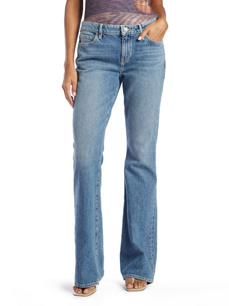 Guess Carter Mid Rise Flare Jeans - Baker