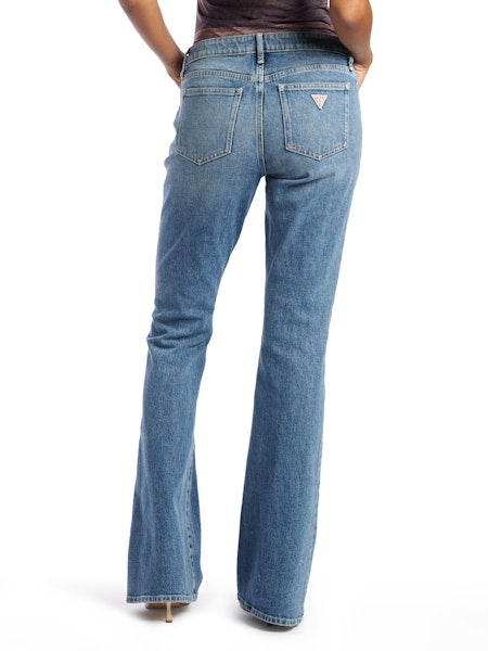 Guess Carter Mid Rise Flare Jeans - Baker