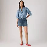 Levi's Icon Skirt - Dark Wash