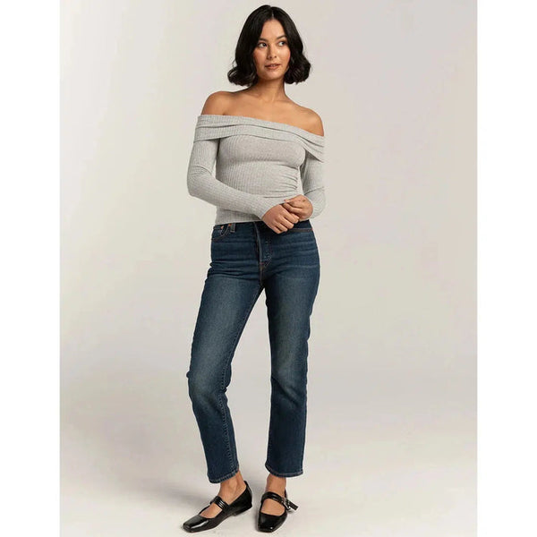 Levi's Wedgie Straight Jeans - Indigo Here We Go