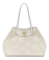 Guess Vikky Large Tote - Ivory