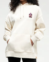 Ten Tree Emeral Edge Oversized Hoodie - Undyed/Huckleberry