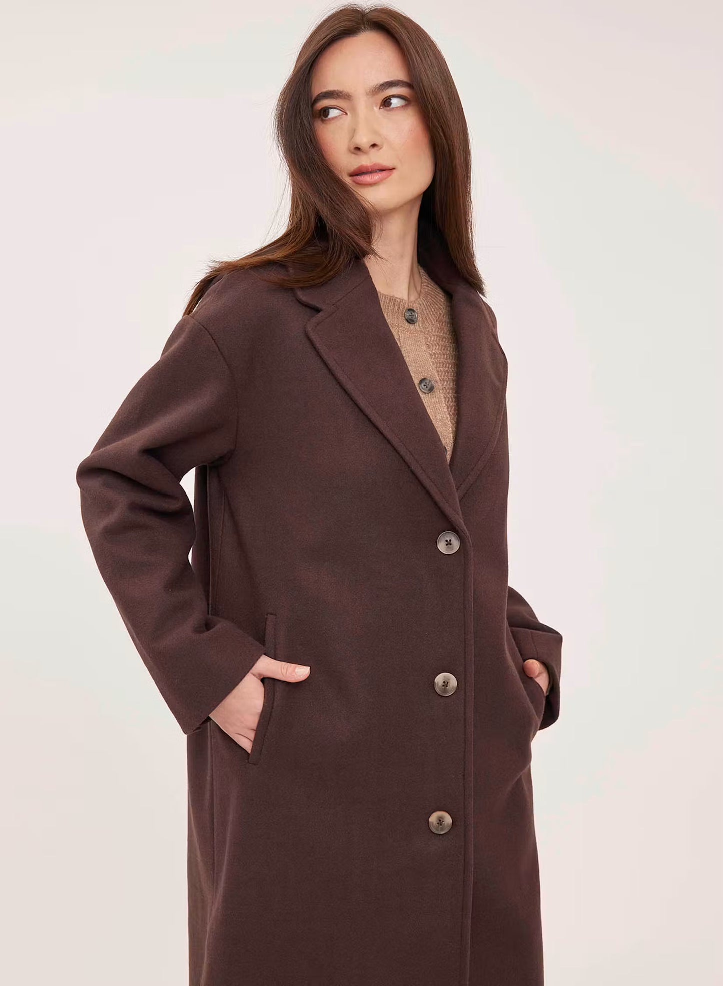 Gentle Fawn Agatha Coat - Chocolate
