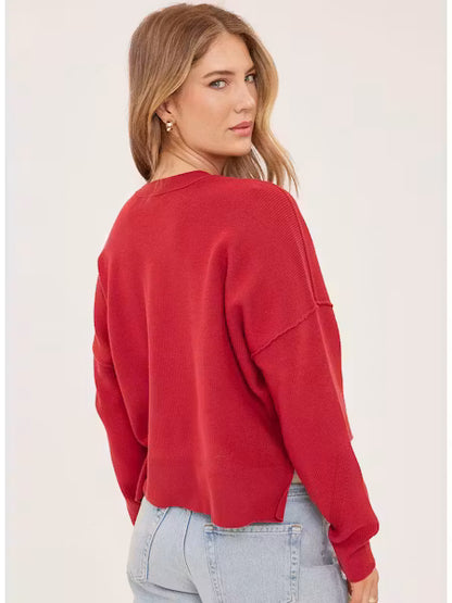 Gentle Fawn Crewneck Echo - Cranberry