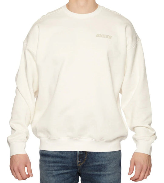 Guess Emis Sweatshirt - Salt White