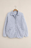 Z Supply Boulder Knit Denim Jacket - Indigo