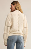Z Supply Sundance Sweater Jacket - Crystal