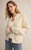 Z Supply Sundance Sweater Jacket - Crystal