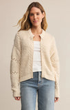 Z Supply Sundance Sweater Jacket - Crystal