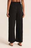 Z Supply Farah Linen Pant - Black