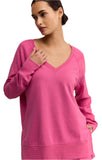 Z Supply Weekender V-Neck - Island Pink