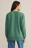 Z Supply Modern V-Neck Weekender - Botanical Green