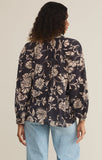 Z Supply Wren Ari Floral Blouse - Parchment