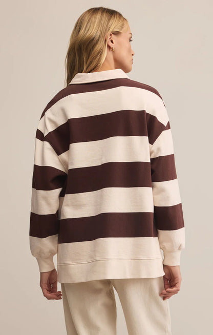 Z Supply Rugby Henley - Sandalwood