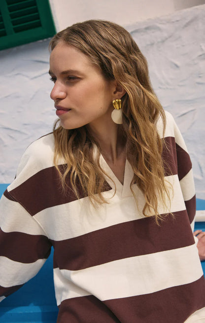 Z Supply Rugby Henley - Sandalwood