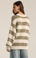 Z Supply Anders Stripe Sweater - Willow