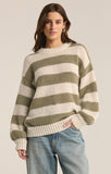 Z Supply Anders Stripe Sweater - Willow