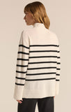 Z Supply Fin Stripe Sweater - Sea Salt